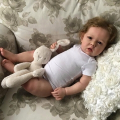 [Đủ mẫu] Búp Bê 55 cm = 22 inch Thân Gòn Mềm Mại  Reborn Silicon Vinyl Doll