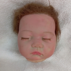 [Phụ Kiện thay thế] Đầu Búp bê Tái Sinh Thân Gòn 55 cm/22 inch Head Reborn Doll (Thanh lý tồn kho)