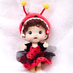 BÚP BÊ VINYL MINI 4 INCH (10CM) – BÚP BÊ BJD TỰ MẶC QUẦN ÁO, ĐỒ CHƠI ĐÓNG VAI SIÊU DỄ THƯƠNG