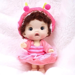 BÚP BÊ VINYL MINI 4 INCH (10CM) – BÚP BÊ BJD TỰ MẶC QUẦN ÁO, ĐỒ CHƠI ĐÓNG VAI SIÊU DỄ THƯƠNG