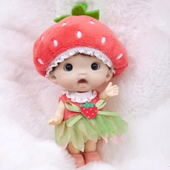 BÚP BÊ VINYL MINI 4 INCH (10CM) – BÚP BÊ BJD TỰ MẶC QUẦN ÁO, ĐỒ CHƠI ĐÓNG VAI SIÊU DỄ THƯƠNG
