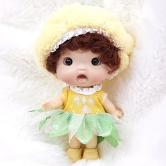 BÚP BÊ VINYL MINI 4 INCH (10CM) – BÚP BÊ BJD TỰ MẶC QUẦN ÁO, ĐỒ CHƠI ĐÓNG VAI SIÊU DỄ THƯƠNG
