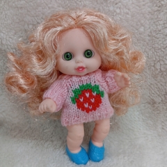 [Đủ mẫu] Búp Bê Nhựa mềm 12 cm 5 inch Vinyl reborn Baby Doll