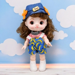 BÚP BÊ EM BÉ MŨM MĨM 23 CM 9 INCHES DOLL - THÂN NHỰA CAO CẤP
