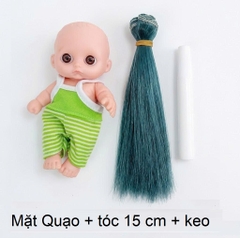 [Đủ mẫu] Búp Bê Nhựa mềm 12 cm 5 inch Vinyl reborn Baby Doll