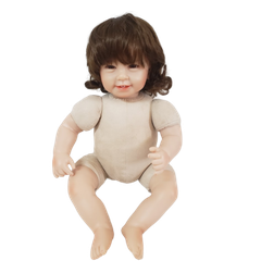 {ĐỦ MÀU} TÓC TƠ GIẢ CHỊU NHIỆT CHO BÚP BÊ TÁI SINH vòng Đầu 30 cm 50 cm = 20 inch Doll + vòng Đầu 34 cm 55 cm = 22 inch Doll, búp bê mini 20 cm (Ixdoll)