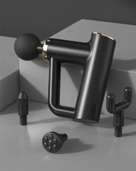 {Đủ Mẫu} Máy Massage Trị Liệu Gun Fascial Rung Tần Số Cao Di Động 4 Đầu Thư Giãn Cơ