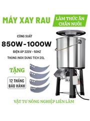 Máy Xay Thái Rau Củ Quả Đa Năng Bằng Inox Chuyên Dụng Cho Nông Nghiệp Cho Gà, Vịt, Heo – Băm Rau Cỏ, Thân Chuối, Trái Cây PVN9104