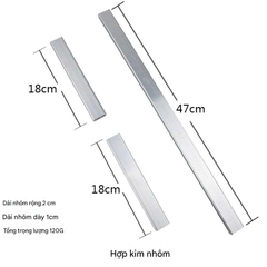 Móc Heo Sữa Inox Vuông Dày – Bộ Phụ Kiện Quay Heo Sữa Chuyên Nghiệp