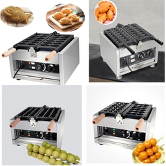 {Đủ Mẫu} Xài Điện, Xài Gas  Máy Nướng Bánh Đường Phố 1500W Waffle Maker Electric 220V EU PLUG