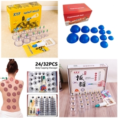 {Đủ Mẫu} Bộ Dụng Cụ Giác Hơi Chân Không  Không Dùng Lửa An Toàn, Tiện Lợi, Chuyên Dùng Massage Dưỡng Sinh