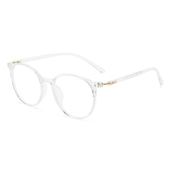 Gọng Kính Cận, Kính Mắt Thời Trang TR90 Mắt Tròn Nam Nữ Chất Liệu Nhựa Dẻo Thanh Mảnh Nhẹ Nhàng