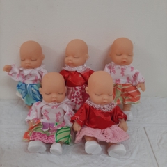{Hàng Cao Cấp} Búp Bê Ngủ Em Bé Đang Ngủ full silicon 12 cm 5 inch Sleeping Dolls ( kèm giày ngẫu nhiên)