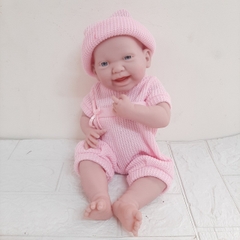 Búp Bê Tái Sinh Nhựa Mềm Mại 36 cm = 15 inch Anmiya Tây Ban Nha Body Full Silicon Vinyl Doll