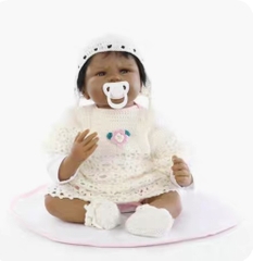 (Đủ mẫu) Búp Bê 55 cm = 22 inch Thân Gòn NPK Reborn Vinyl Doll (Hàng Tồn Kho}