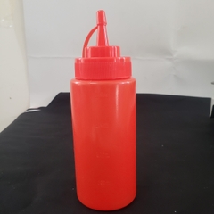 {Đủ Màu} Chai Nhựa Bóp Đựng Tương Ớt, Nước Sốt Gia Vị, Dụng Cụ Nhà Bếp Plastic Bottle Of Tomato Sauce