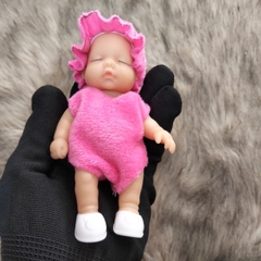 {Hàng Cao Cấp} Búp Bê Ngủ Em Bé Đang Ngủ full silicon 12 cm 5 inch Sleeping Dolls ( kèm giày ngẫu nhiên)
