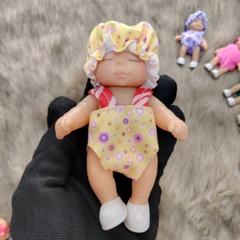 {Hàng Cao Cấp} Búp Bê Ngủ Em Bé Đang Ngủ full silicon 12 cm 5 inch Sleeping Dolls ( kèm giày ngẫu nhiên)