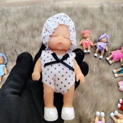 {Hàng Cao Cấp} Búp Bê Ngủ Em Bé Đang Ngủ full silicon 12 cm 5 inch Sleeping Dolls ( kèm giày ngẫu nhiên)