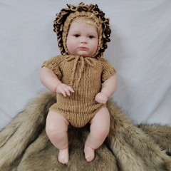 [Đủ mẫu] Búp Bê  Thân Gòn  Mềm Mại 60 cm = 24 inch Reborn Silicon Vinyl Doll