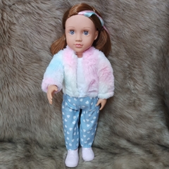 [HÀNG CAO CẤP TỒN KHO] Búp Bê Mỹ Cao cấp 46 cm 18 inch Mắt Chớp - Chính Hãng Our Generation  Doll