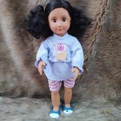 [HÀNG CAO CẤP TỒN KHO] Búp Bê Mỹ Cao cấp 46 cm 18 inch Mắt Chớp - Chính Hãng Our Generation  Doll