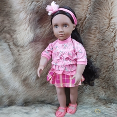 [HÀNG CAO CẤP TỒN KHO] Búp Bê Mỹ Cao cấp 46 cm 18 inch Mắt Chớp - Chính Hãng Our Generation  Doll