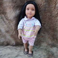 [HÀNG CAO CẤP TỒN KHO] Búp Bê Mỹ Cao cấp 46 cm 18 inch Mắt Chớp - Chính Hãng Our Generation  Doll