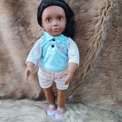 [HÀNG CAO CẤP TỒN KHO] Búp Bê Mỹ Cao cấp 46 cm 18 inch Mắt Chớp - Chính Hãng Our Generation  Doll