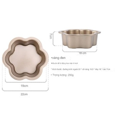 🎂 KHUÔN BÁNH CHẤT LƯỢNG CAO - CHỐNG DÍNH - DẪN NHIỆT TỐT 🎂 📍 Có mặt tại Dụng Cụ Nghề Hoàng Long - Biên Hòa  ✅ Khuôn Oval Nhôm Đúc Chống Dính Màu Vàng Đồng Kích thước: 21 x 10 x 5 cm | Trọng lượng: 140g  Chất liệu nhôm cao cấp, dày dặn, dẫn nhiệt tốt cho bánh chín đều, vàng đẹp  Lòng khuôn phủ chống dính cao cấp màu