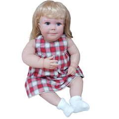 [Đủ mẫu] Búp Bê  Thân Gòn  Mềm Mại 60 cm = 24 inch Reborn Silicon Vinyl Doll