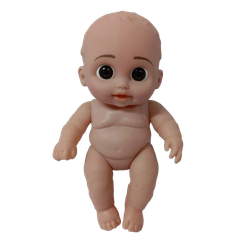 {Đủ Mẫu} Búp Bê Nhựa Cao Cấp Tái Sinh 21 cm 8 inch Mắt To 3D Reborn Vynil Baby Doll