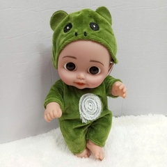 {Đủ Mẫu} Búp Bê Nhựa Cao Cấp Tái Sinh 21 cm 8 inch Mắt To 3D Reborn Vynil Baby Doll