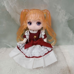 Búp bê khớp BJD 4 inch 13 cm hoạt hình Lắp Ráp Tóc Style Dbs Dream Fairy Maytree OB11 Starlight Academy