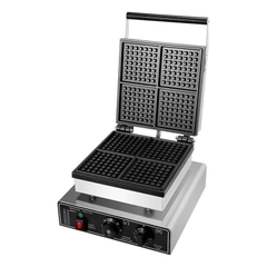 {Đủ mẫu}  Máy Làm Bánh Đường Phố Hình Vuông 410*305*240mm Waffles Maker Electric 1750W 220V Machine