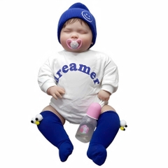 [Đủ mẫu] Búp Bê  Thân Gòn  Mềm Mại 60 cm = 24 inch Reborn Silicon Vinyl Doll
