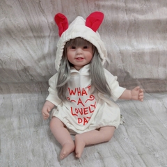 [Đủ mẫu] Búp Bê 55 cm = 22 inch Thân Gòn Mềm Mại  Reborn Silicon Vinyl Doll