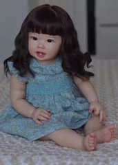 [Đủ mẫu] Búp Bê  70 cm = 28 inch NPK Reborn Vinyl Doll 9 Tháng tuổi  Mô hình Ma-nơ-canh