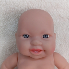 {Đủ Mẫu} Búp Bê Nhựa Cao Cấp Tái Sinh 21 cm 8 inch Mắt To 3D Reborn Vynil Baby Doll
