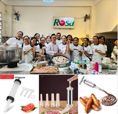 {Đủ mẫu} Bộ Dụng Cụ Ống Nhồi Xúc Xích, Lạp Xưởng, Dồi, Tạo Viên Thiết kế tiện dụng