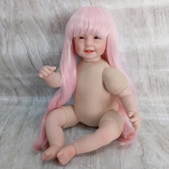 [Đủ mẫu] Búp Bê 55 cm = 22 inch Thân Gòn Mềm Mại  Reborn Silicon Vinyl Doll