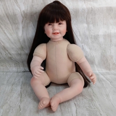 [Đủ mẫu] Búp Bê 55 cm = 22 inch Thân Gòn Mềm Mại  Reborn Silicon Vinyl Doll