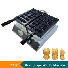 {Đủ mẫu}  Máy Làm Bánh Đường Phố Hình Vuông 410*305*240mm Waffles Maker Electric 1750W 220V Machine