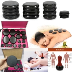 Bộ Hộp Nhôm Hấp Đá Nóng Massage (Cắm Điện) + 16 Viên Đá Cao Cấp PVN8190