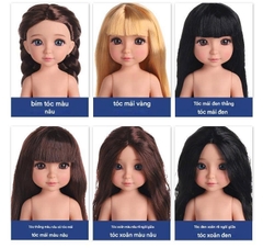 [Đủ mẫu] Búp Bê Nhựa 30cm Phong Cách Tây Ban Nha Paula Style vinyl 12 inch Doll