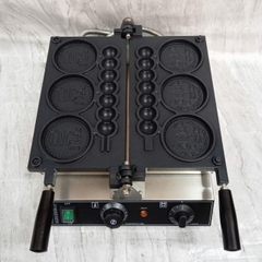{Đủ Mẫu} Xài Điện, Xài Gas  Máy Nướng Bánh Đường Phố 1500W Waffle Maker Electric 220V EU PLUG