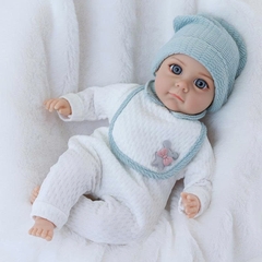 Búp Bê Tái Sinh Cotton Mềm 35 cm (14 Inch)  – Đồ Chơi Búp Bê Cho Bé Yêu