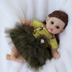 Búp Bê Tái Sinh Cotton Mềm 35 cm (14 Inch)  – Đồ Chơi Búp Bê Cho Bé Yêu