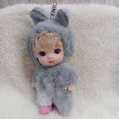 🧸 Búp Bê Nhựa Vinyl Dễ Thương 16 cm 6 inch Đồ Chơi Quà Tặng Sinh Nhật