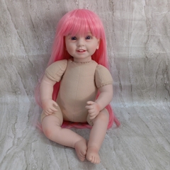 [Đủ mẫu] Búp Bê 55 cm = 22 inch Thân Gòn Mềm Mại  Reborn Silicon Vinyl Doll